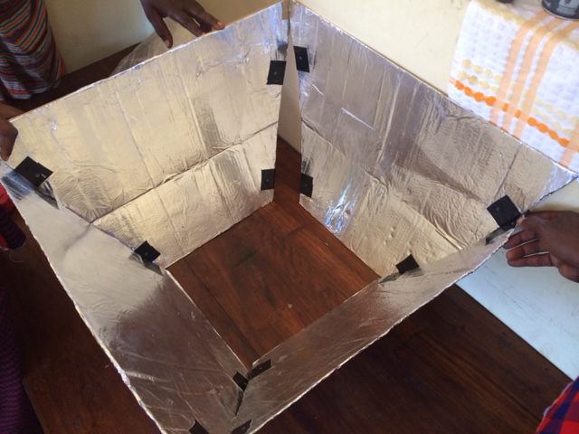 Assembling the oven