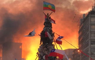 News from Santiago, Chile- Where there is revolution in the air and on the streets!